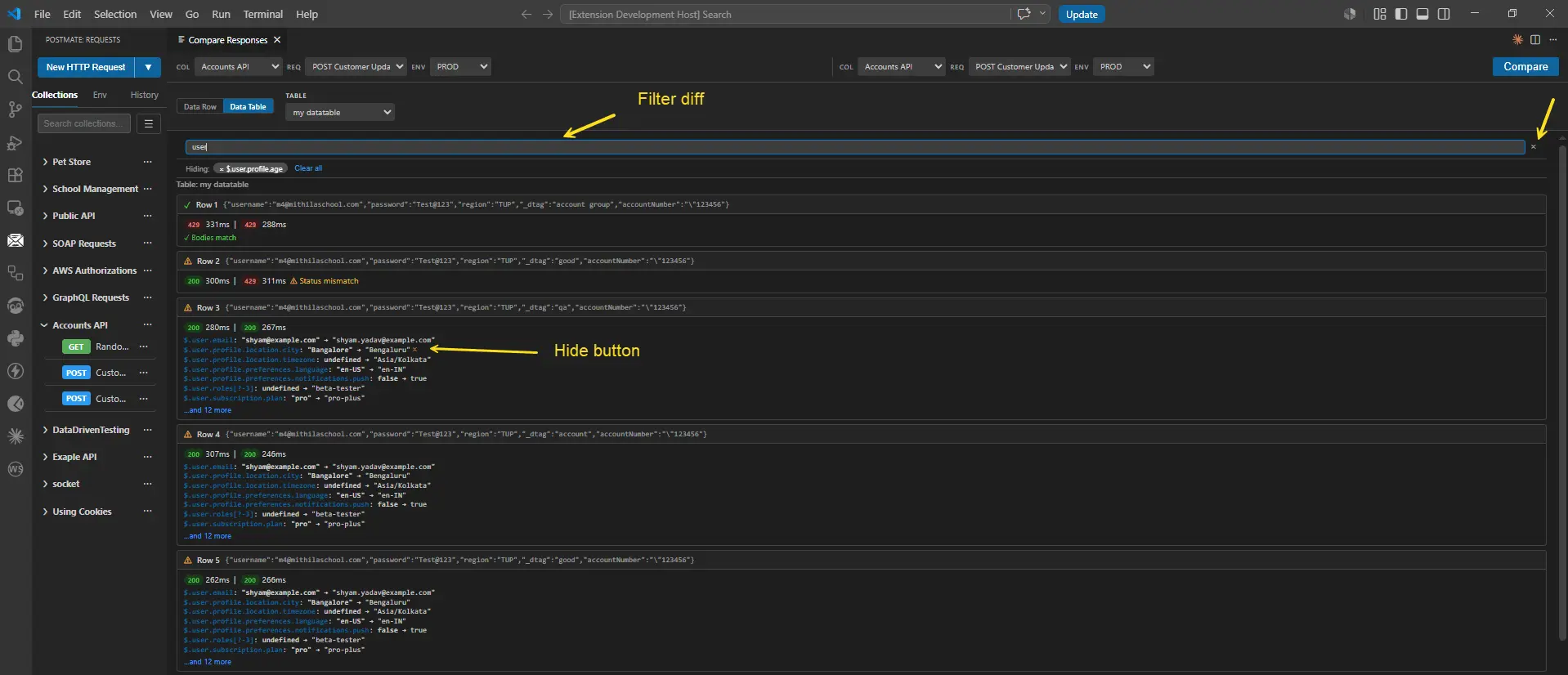 Screenshot 6 of Postmate Client