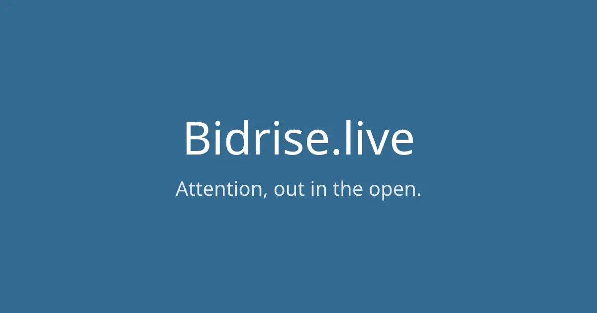 Screenshot 1 of Bidrise.live