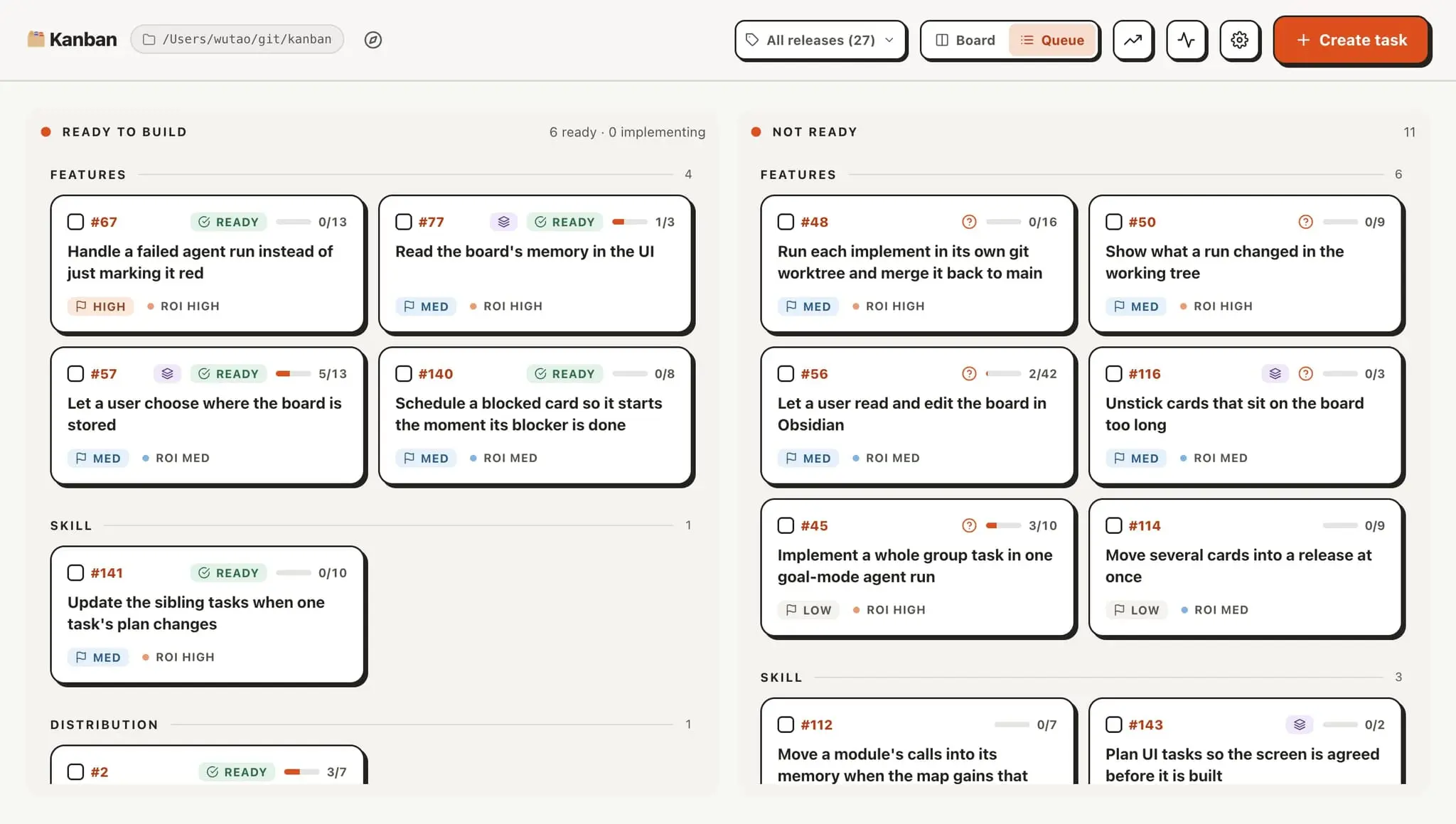 Screenshot 2 of AI4Kanban