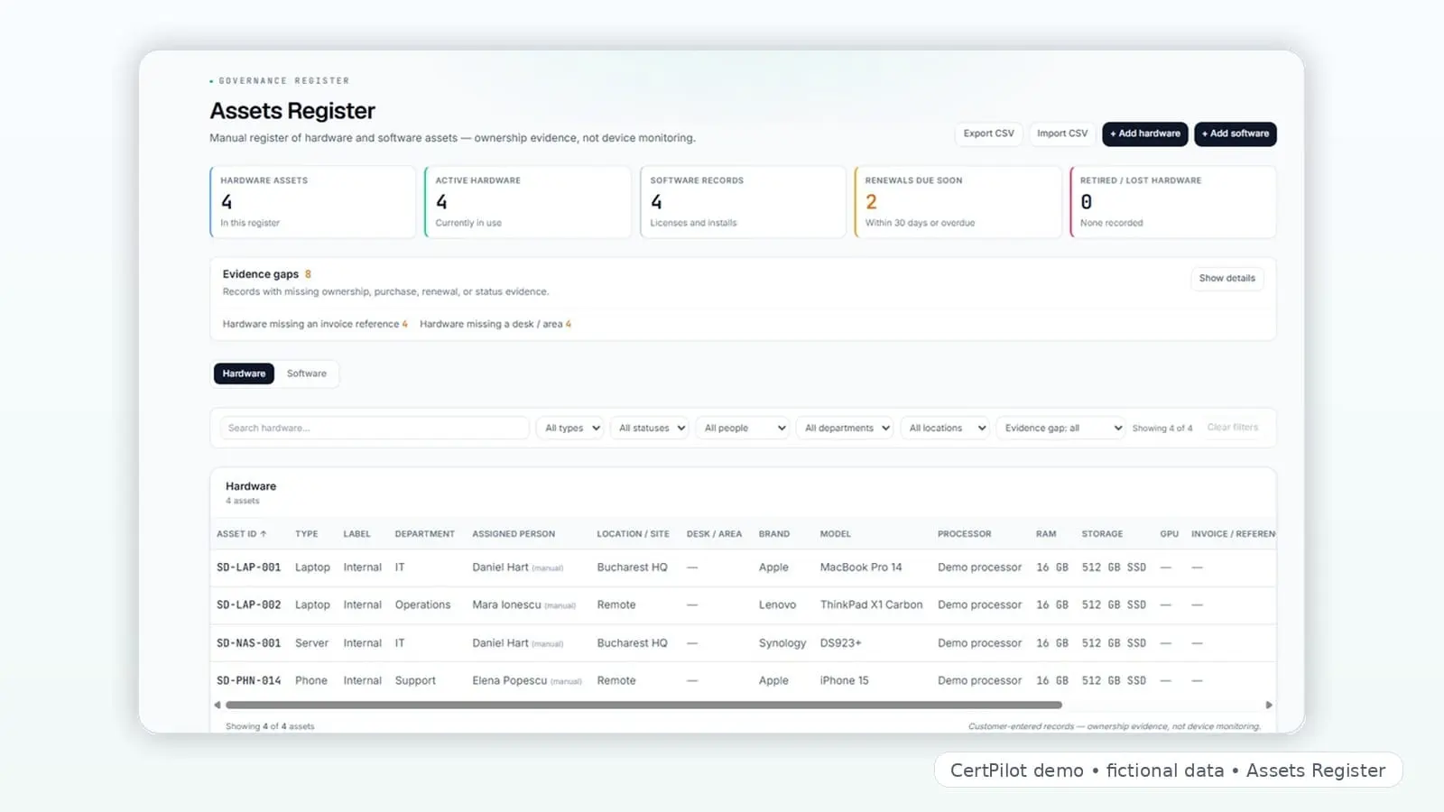 Screenshot 5 of CertPilot