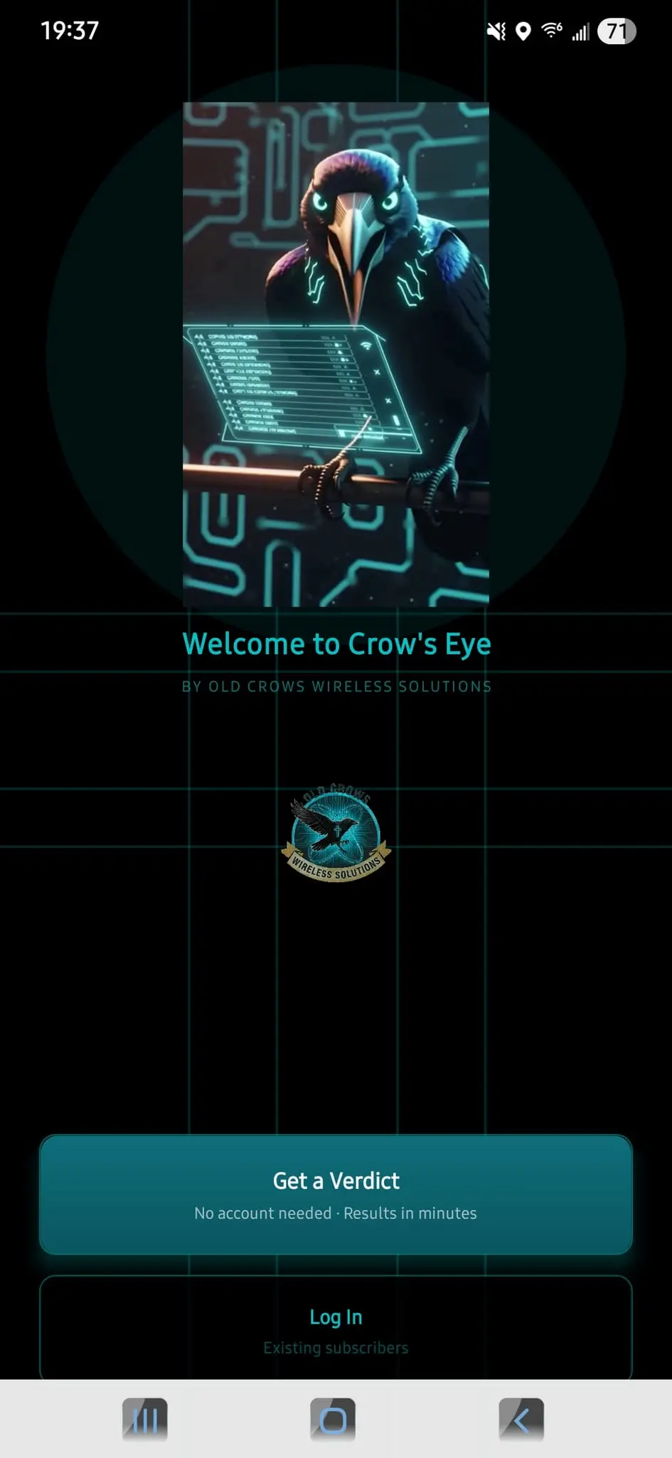 Screenshot 1 of Crow's Eye
