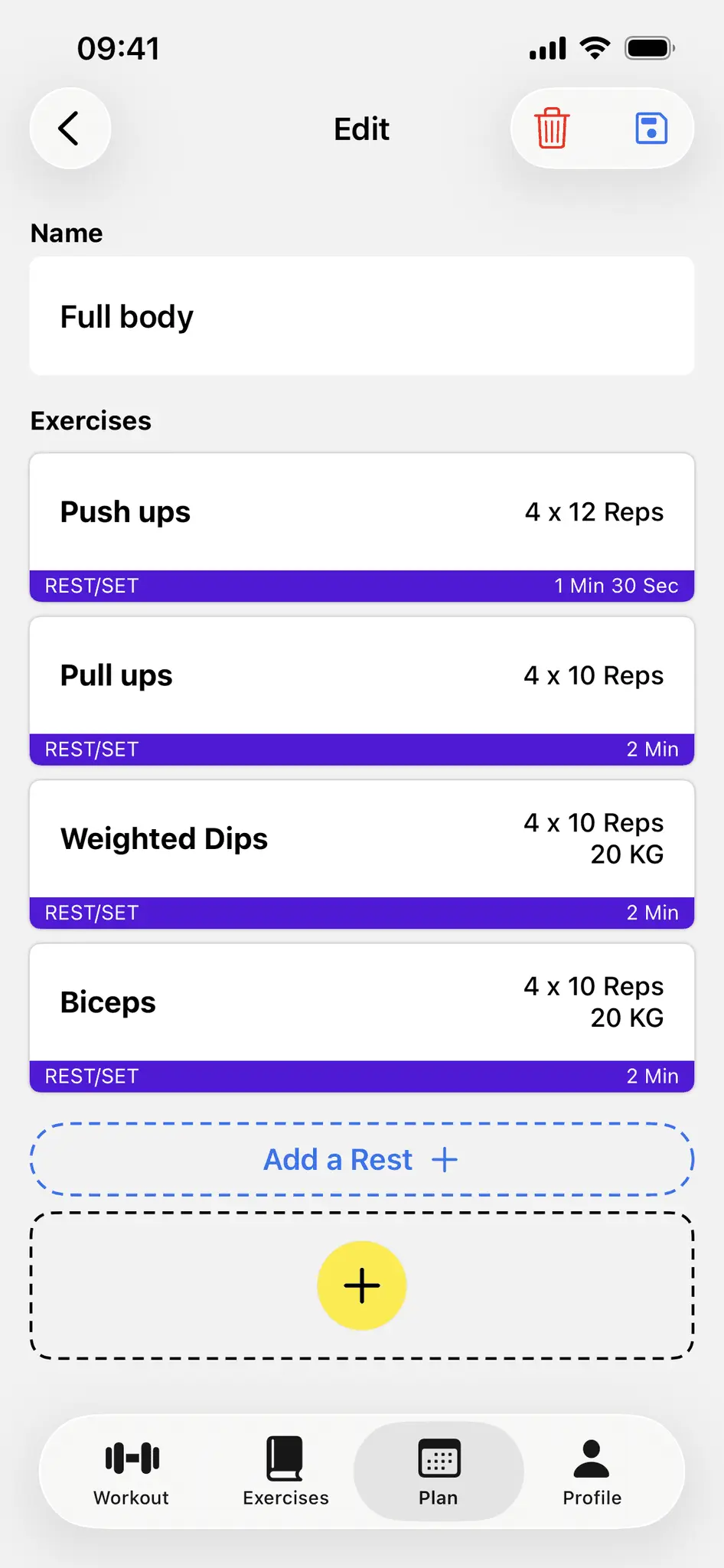 Screenshot 5 of Strainup: Workout Builder