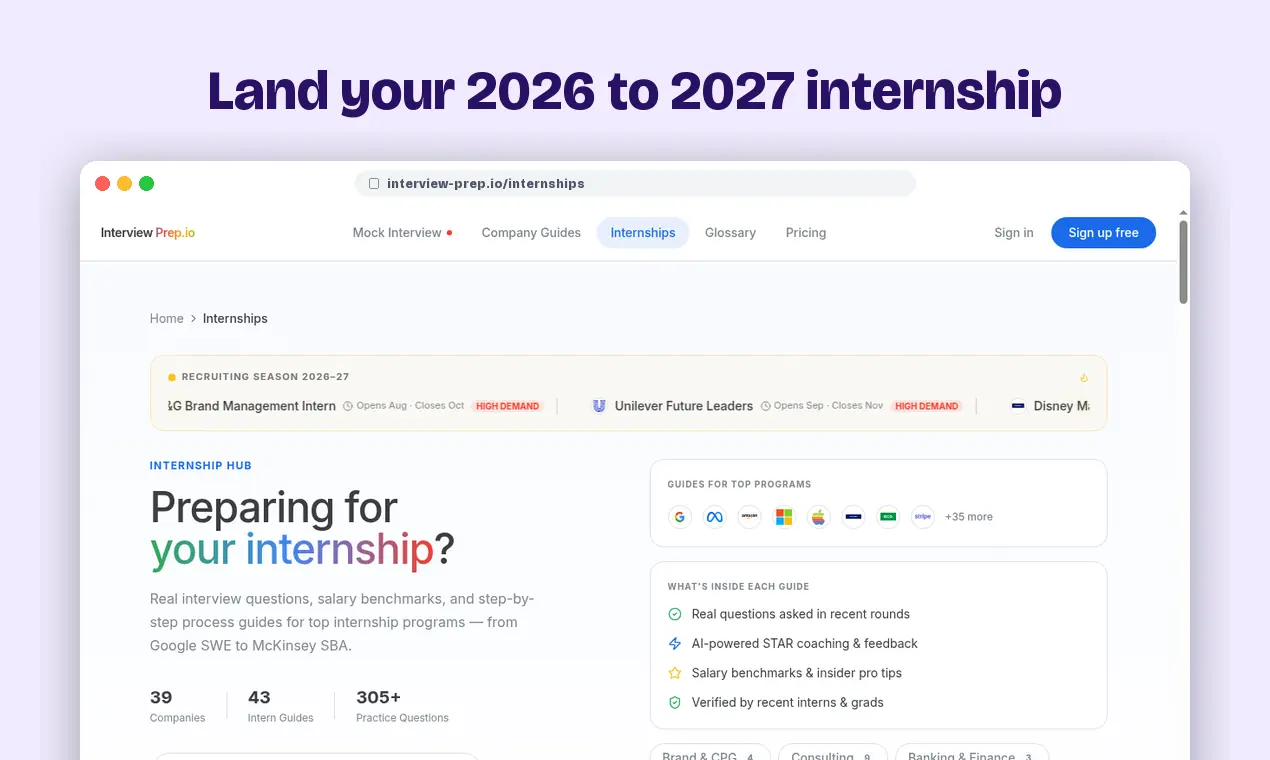 Screenshot 8 of Interview Prep.io