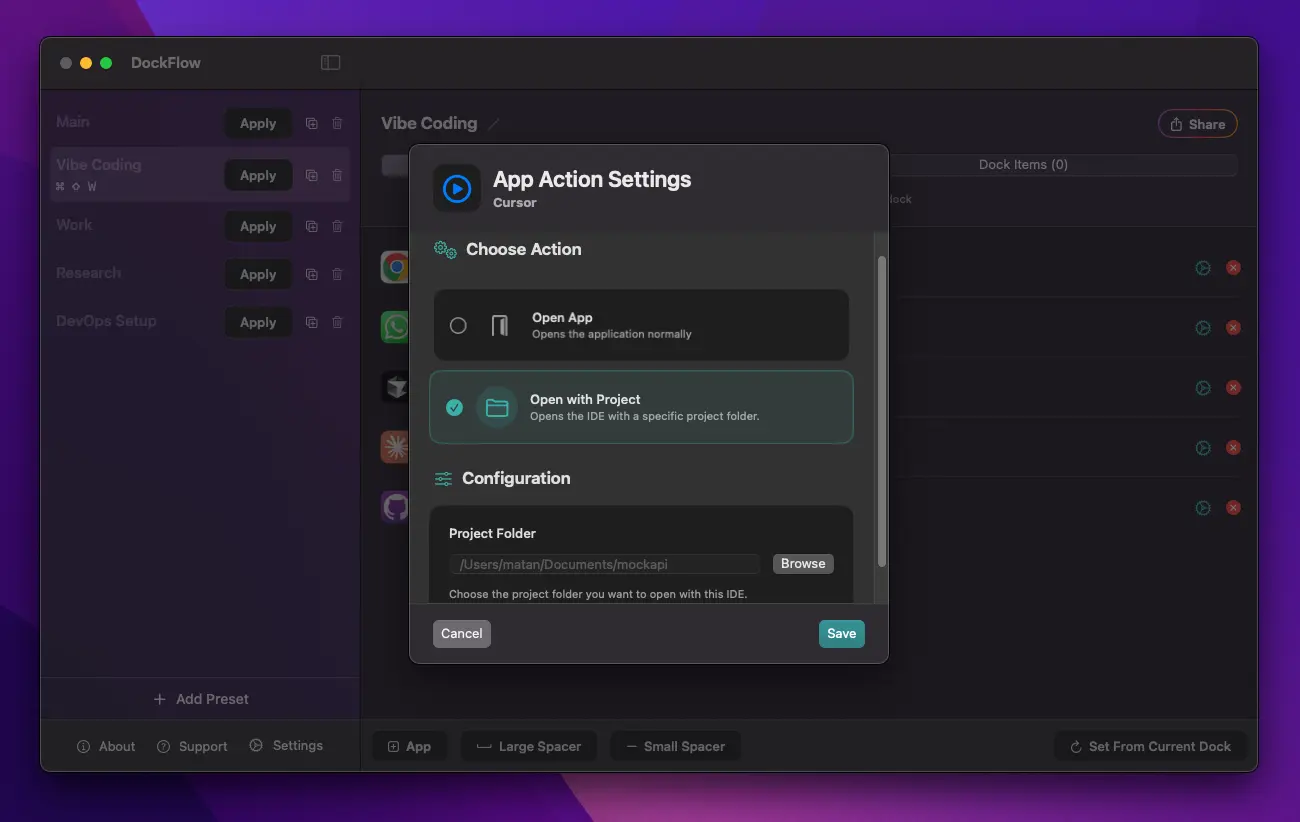 Screenshot 5 of DockFlow