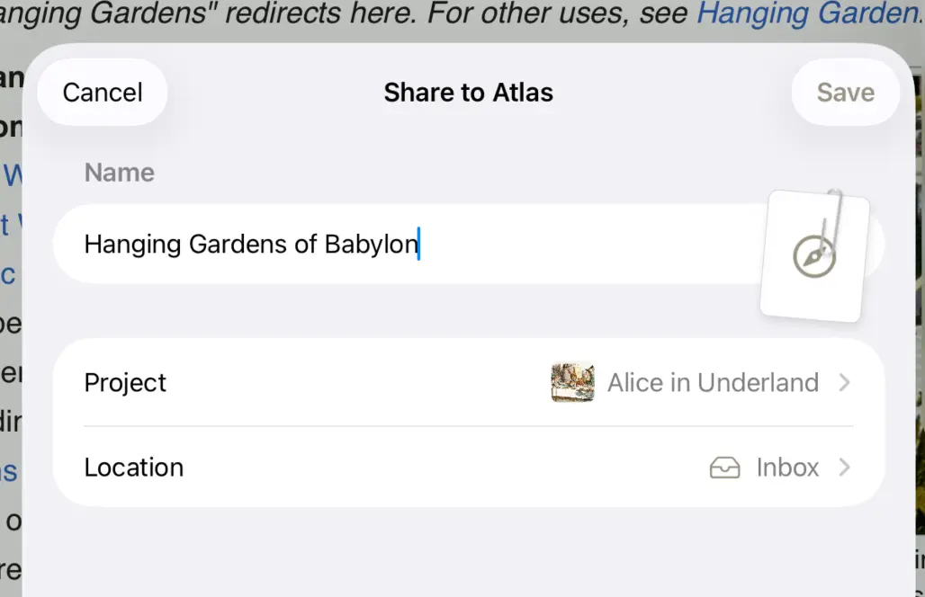 Screenshot 4 of Atlas: Write and Collect
