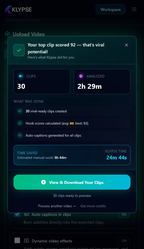 Screenshot 3 of Klypse.app