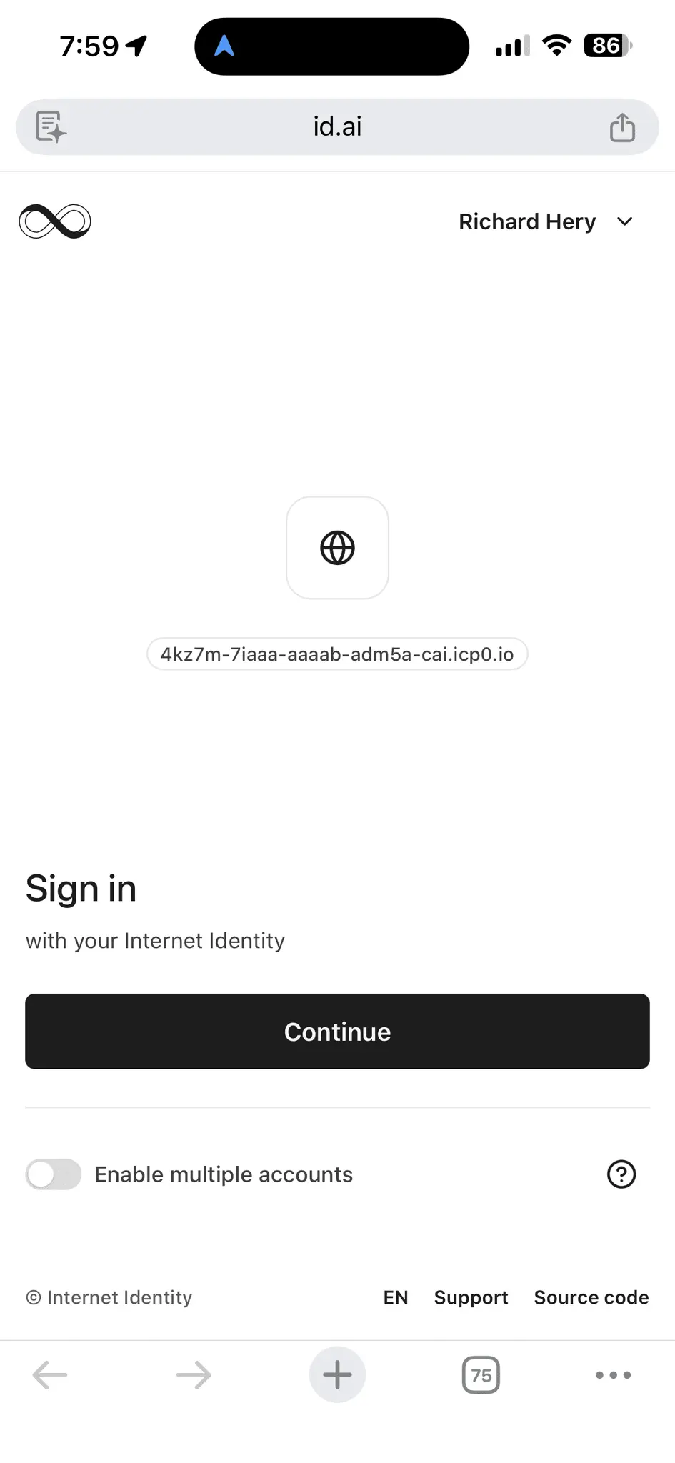 Screenshot 1 of IC Paywall