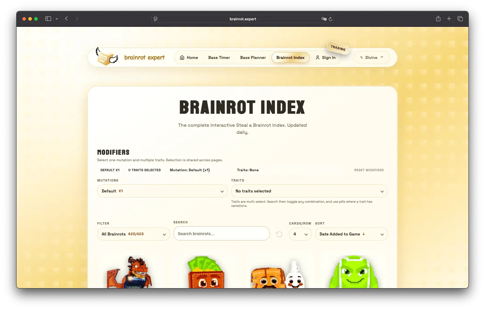Screenshot 5 of brainrot.expert