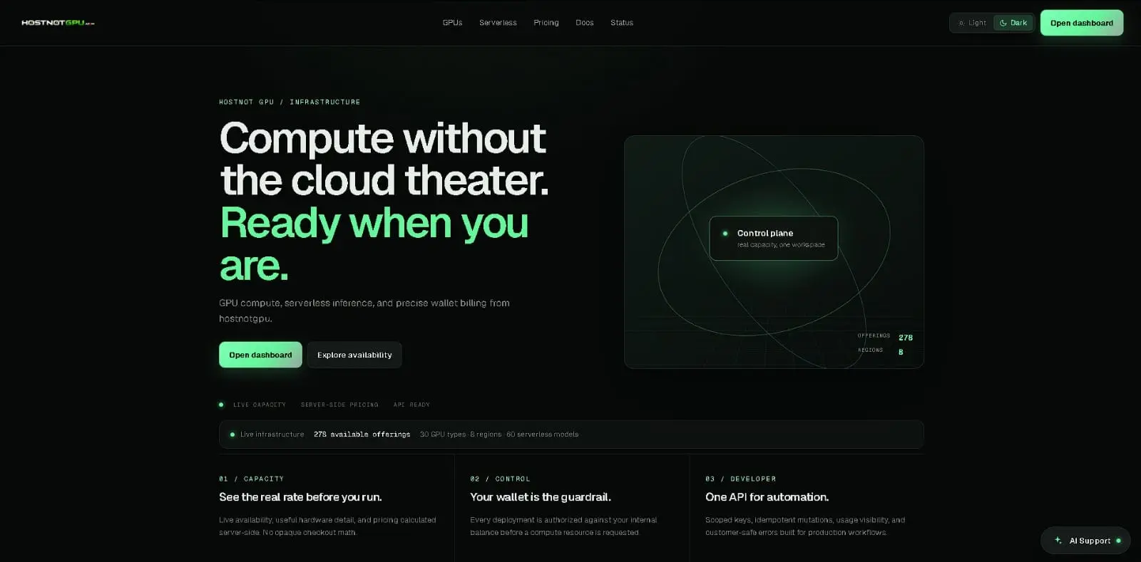 Screenshot 1 of Hostnot GPU