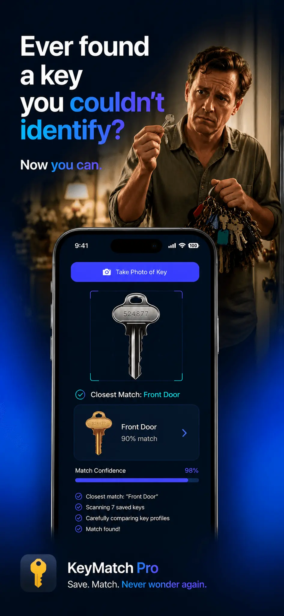 Screenshot 1 of KeyMatch Pro