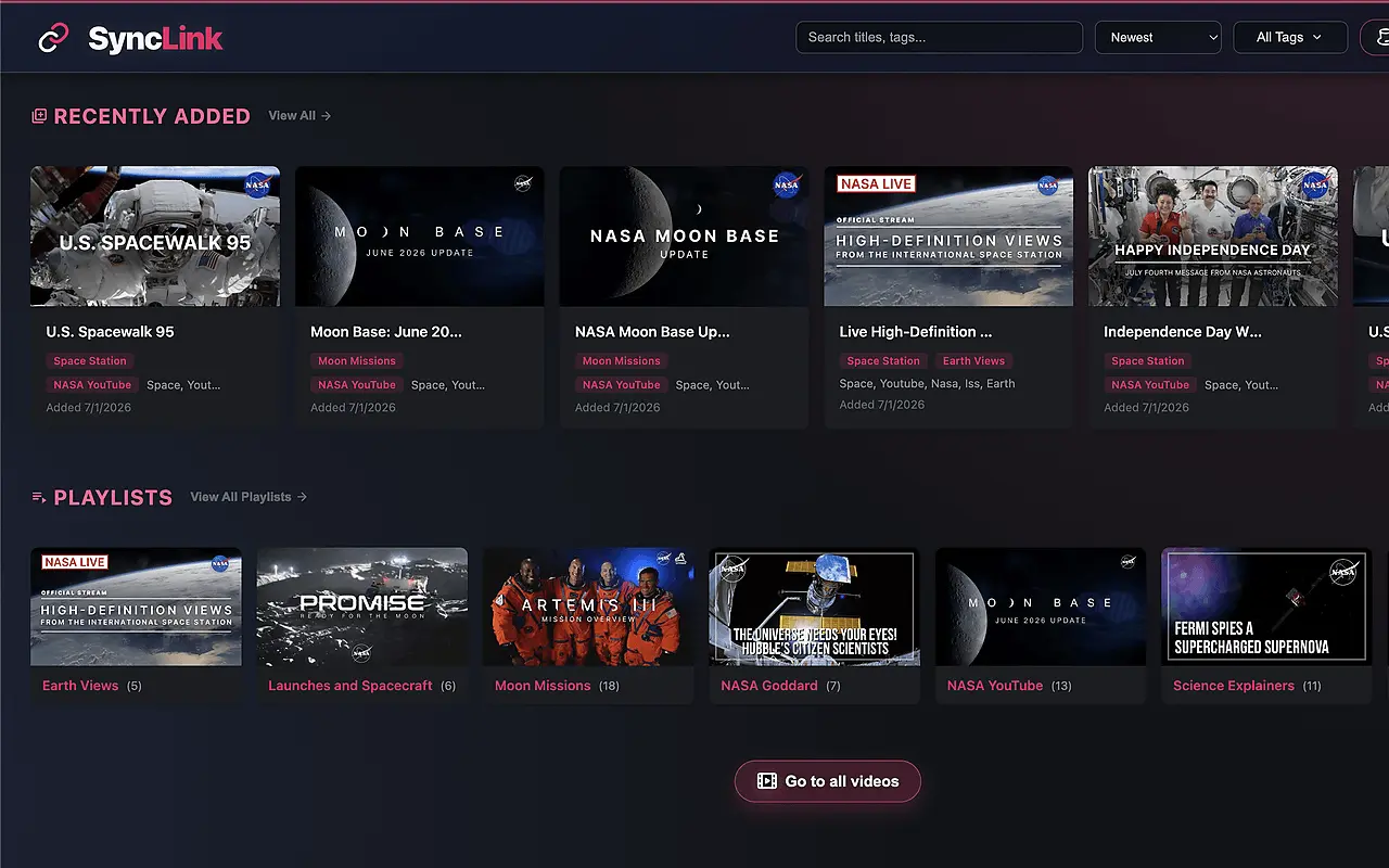 Screenshot 1 of SyncLink
