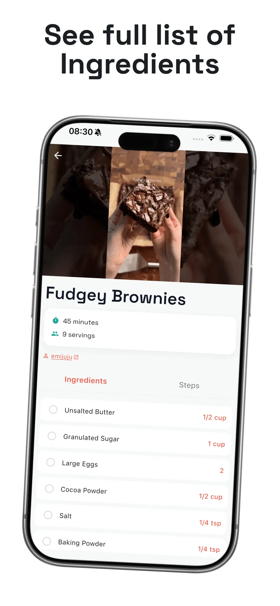 Screenshot 5 of Video to Recipe