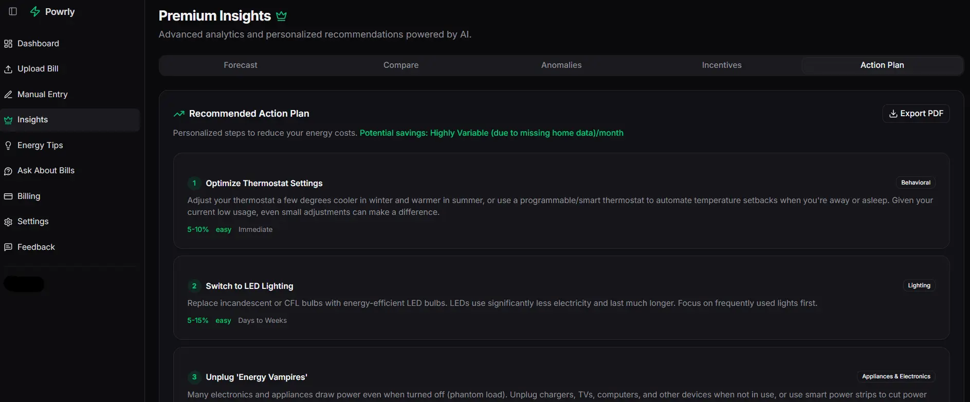 Screenshot 3 of Powrly Analyzer