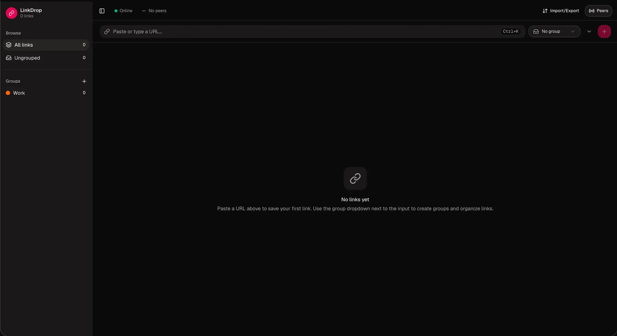 Screenshot 1 of LinkDrop