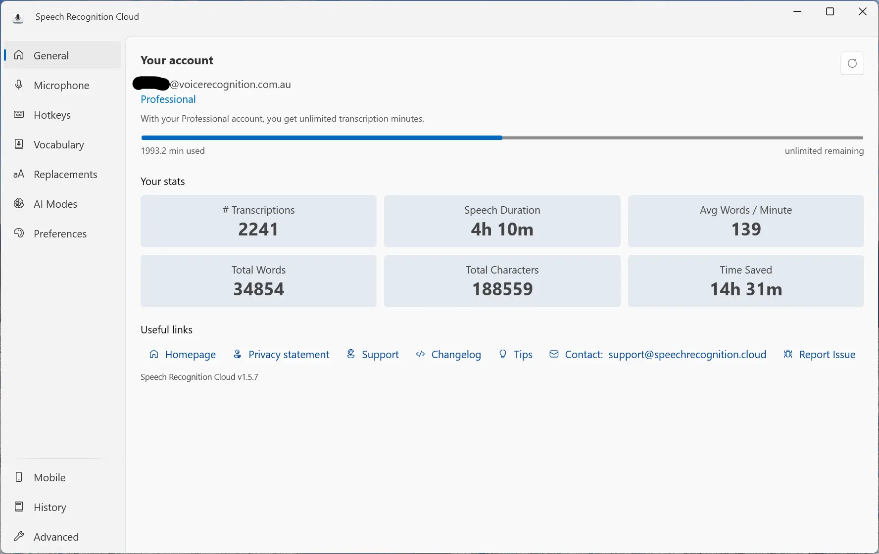 Screenshot 4 of Speech Recognition Cloud