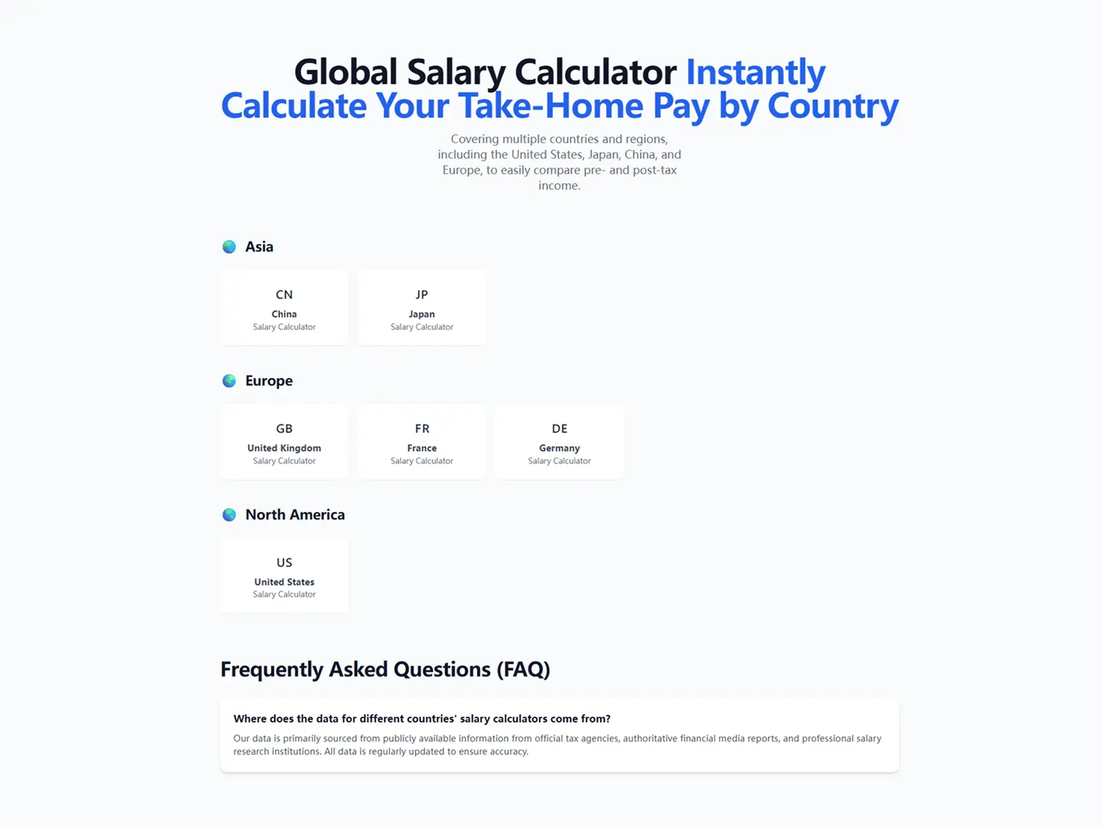 Screenshot 1 of Salary Calculator