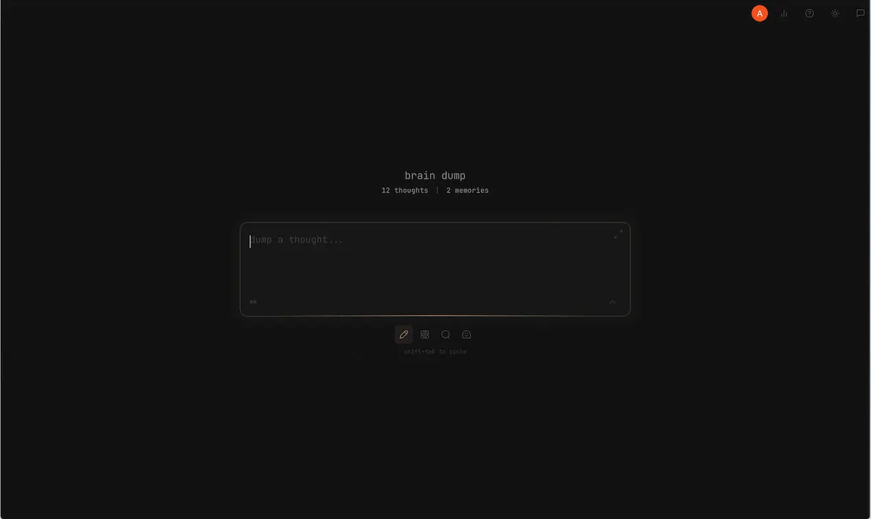 Screenshot 2 of Brain Dump
