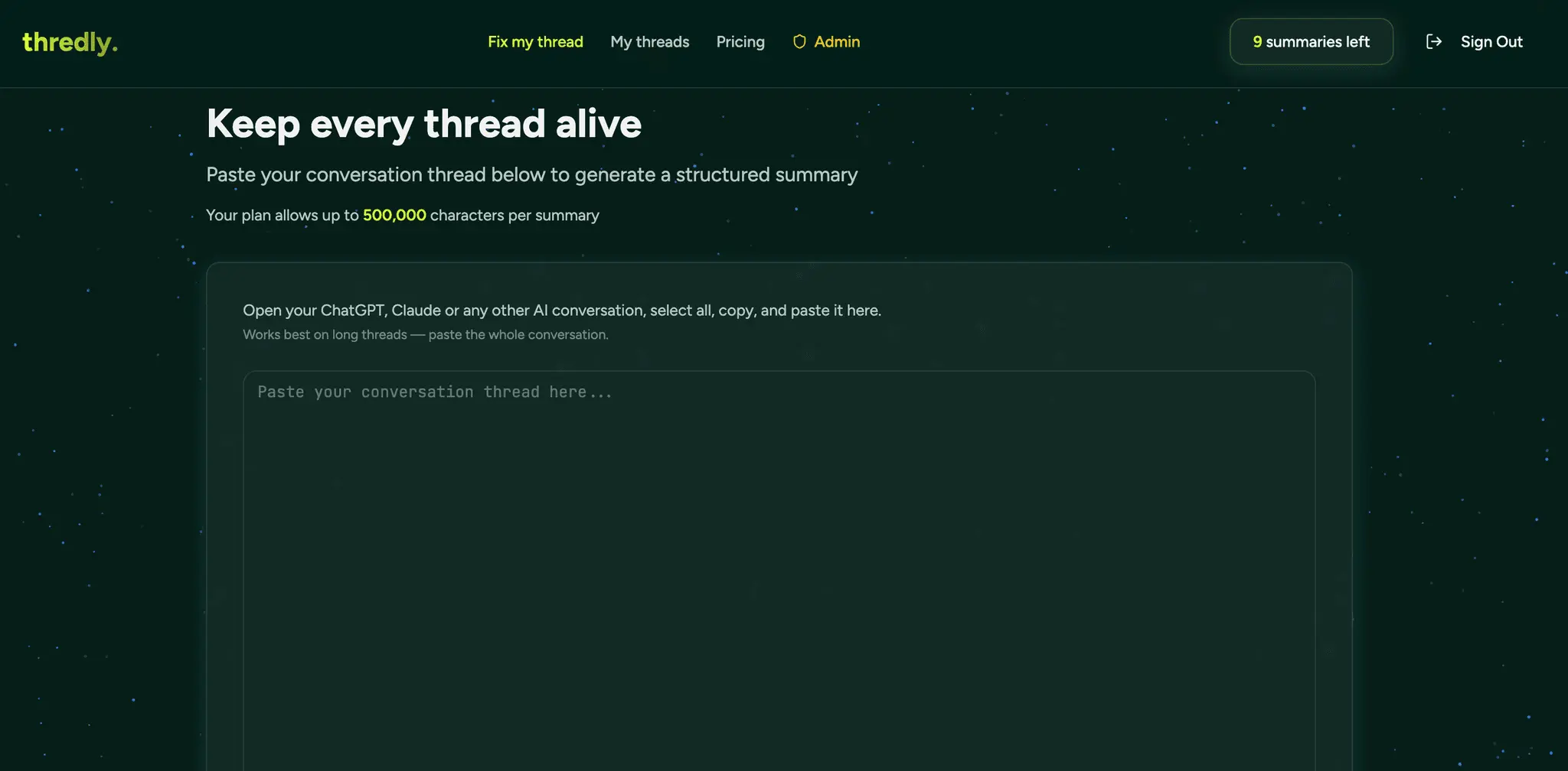 Screenshot 2 of thredly
