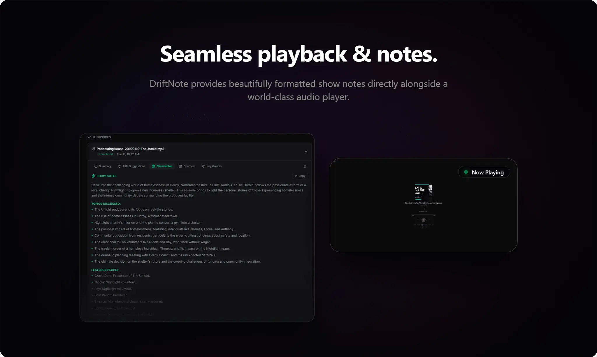 Screenshot 4 of DriftNote