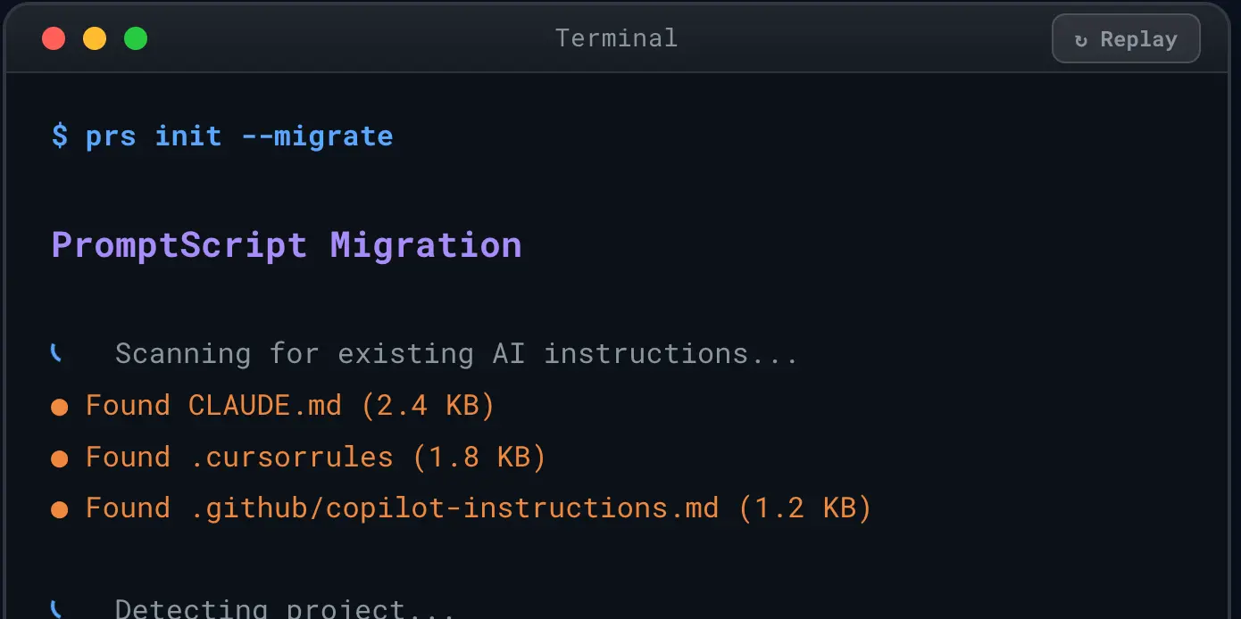 Screenshot 4 of PromptScript