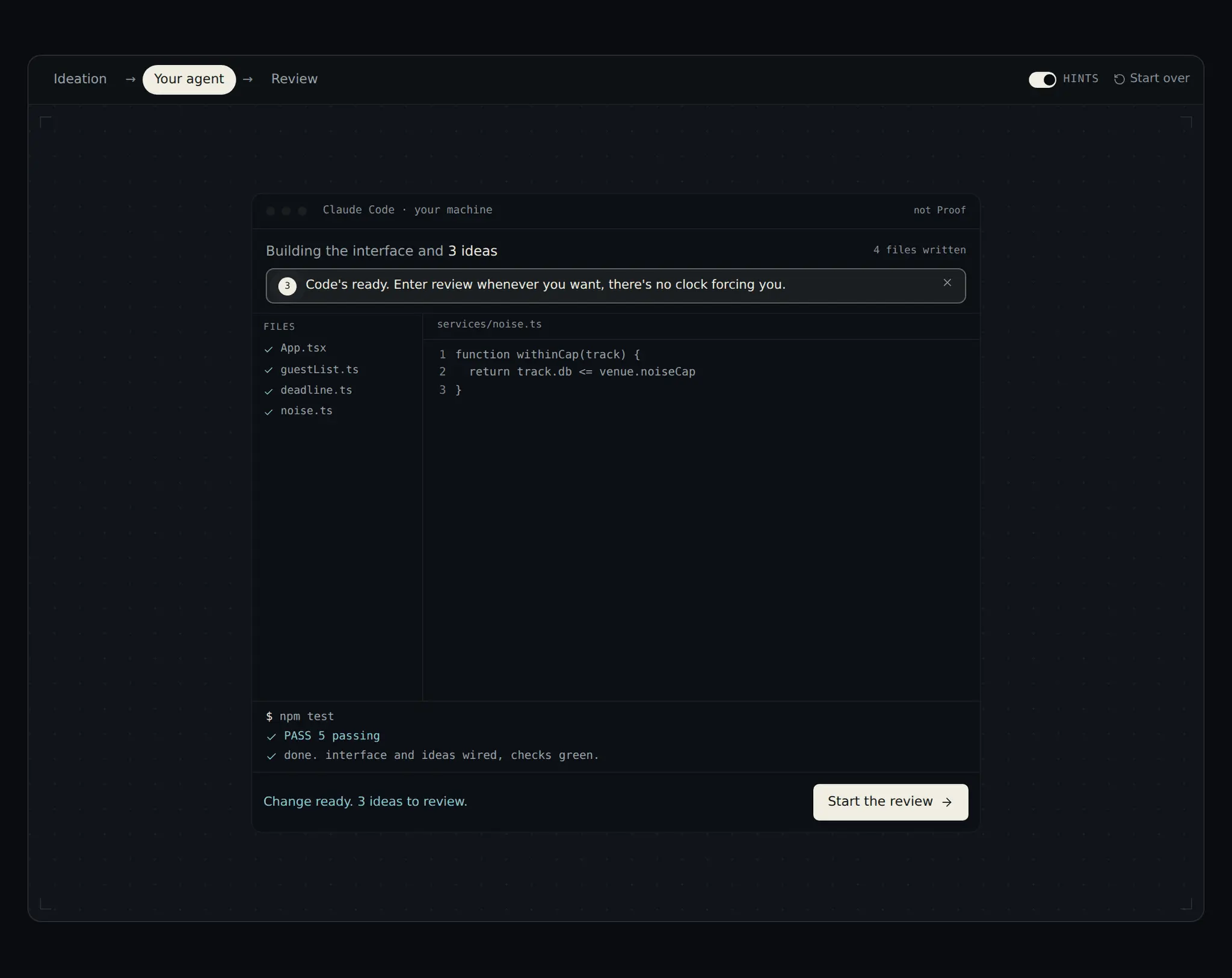 Screenshot 5 of Proof, by Torem Labs