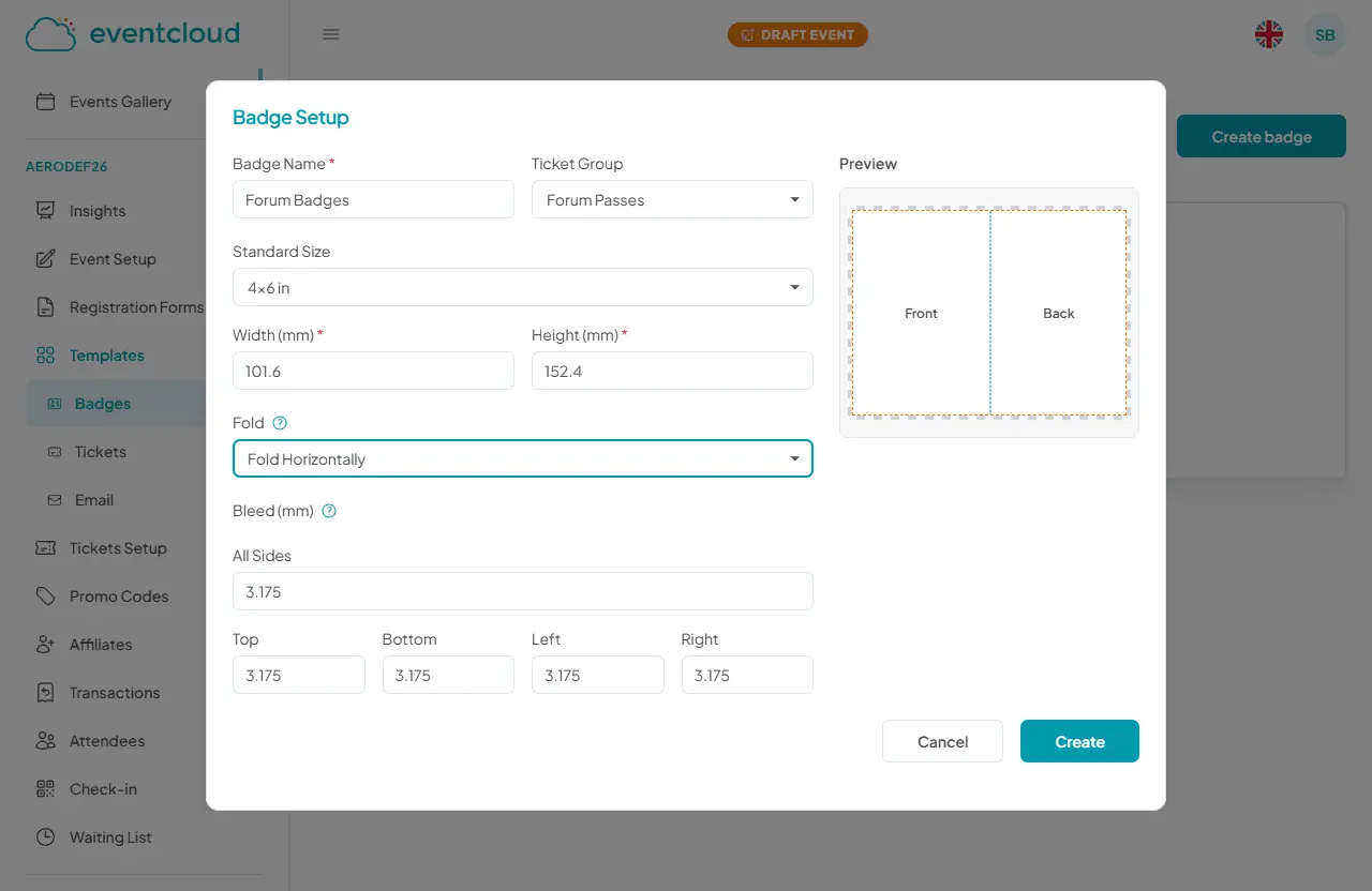 Screenshot 2 of Eventcloud