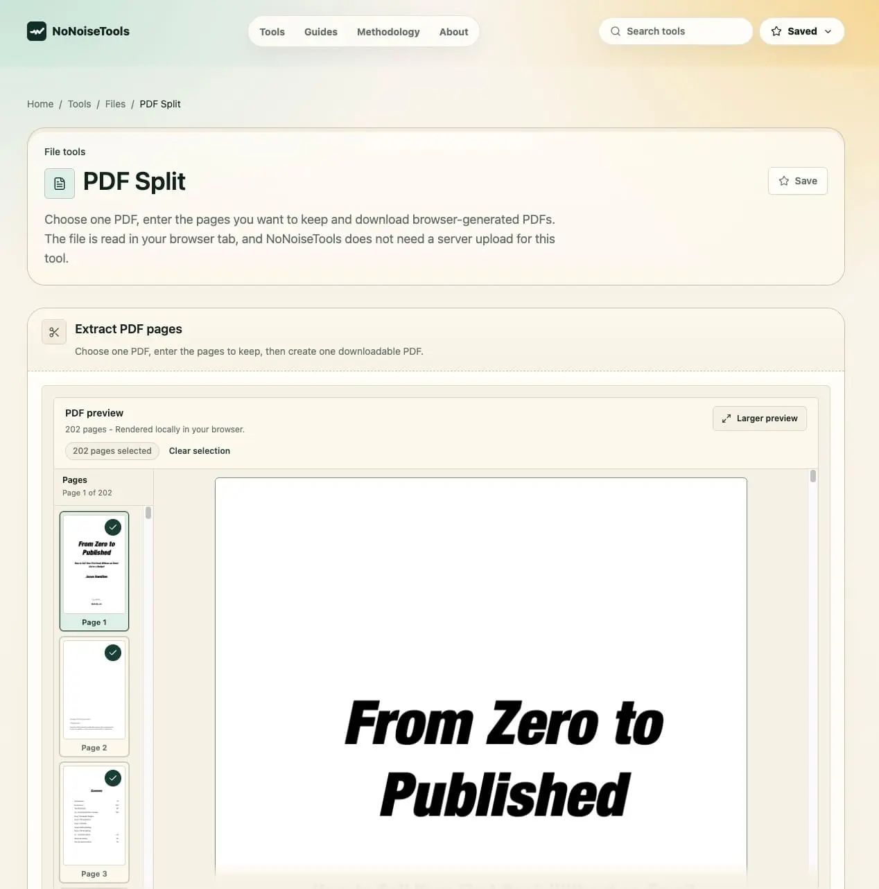 Screenshot 5 of NoNoiseTools