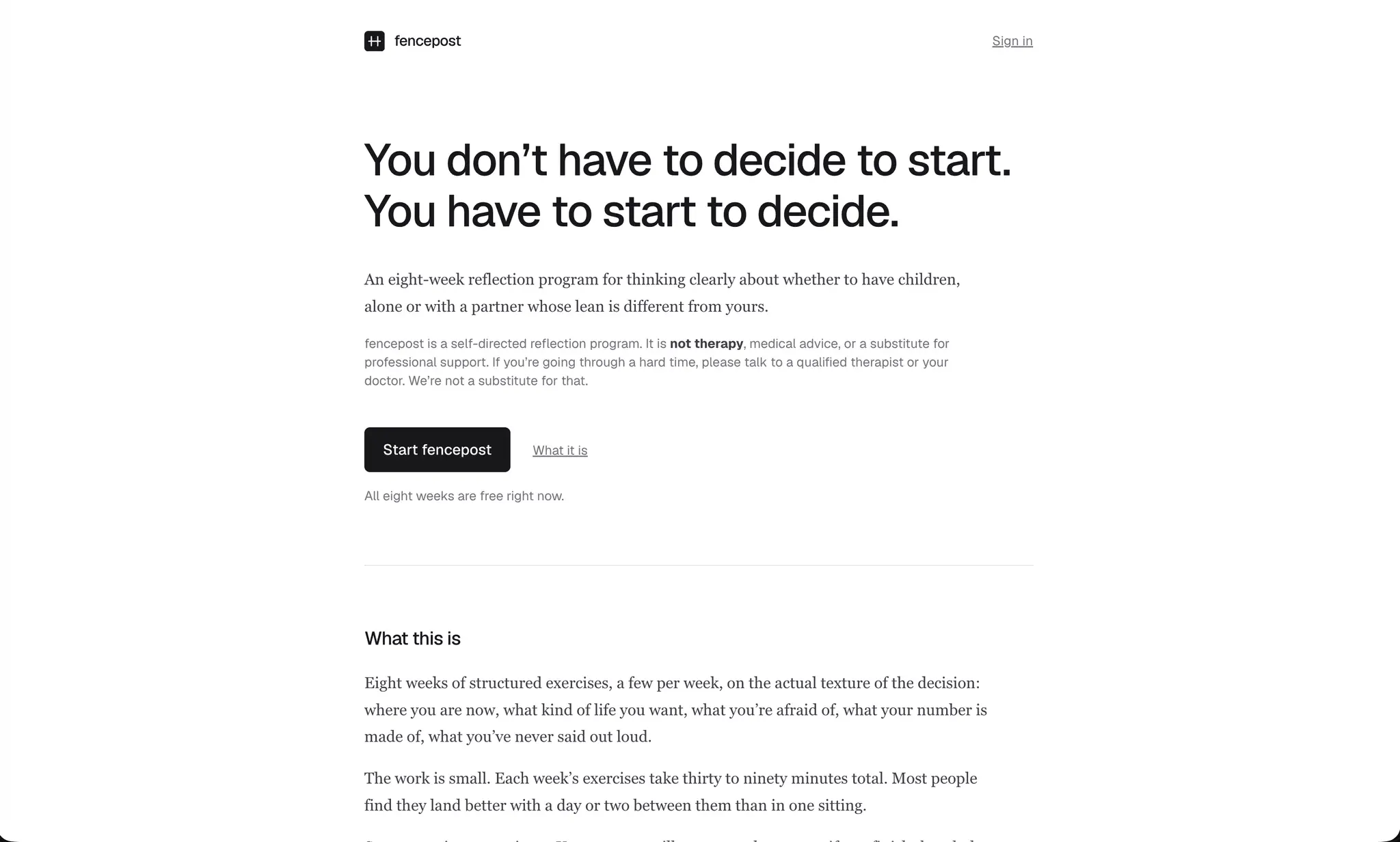Screenshot 1 of Fencepost