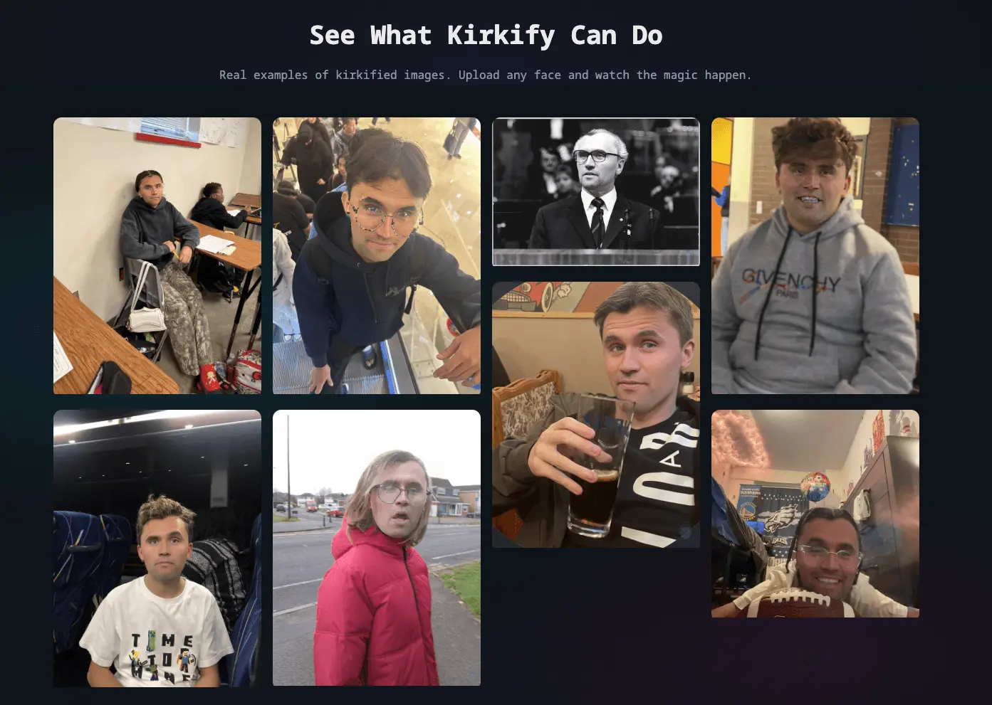 Screenshot 3 of Kirkify It - Free AI Kirkify Generator