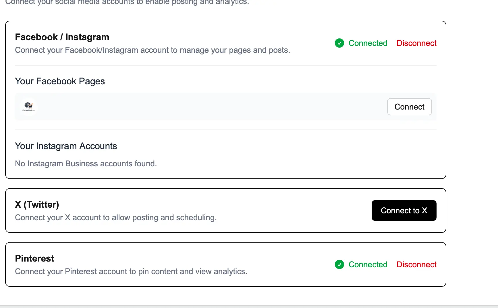 Screenshot 3 of Cortexcart Insight Dashboard