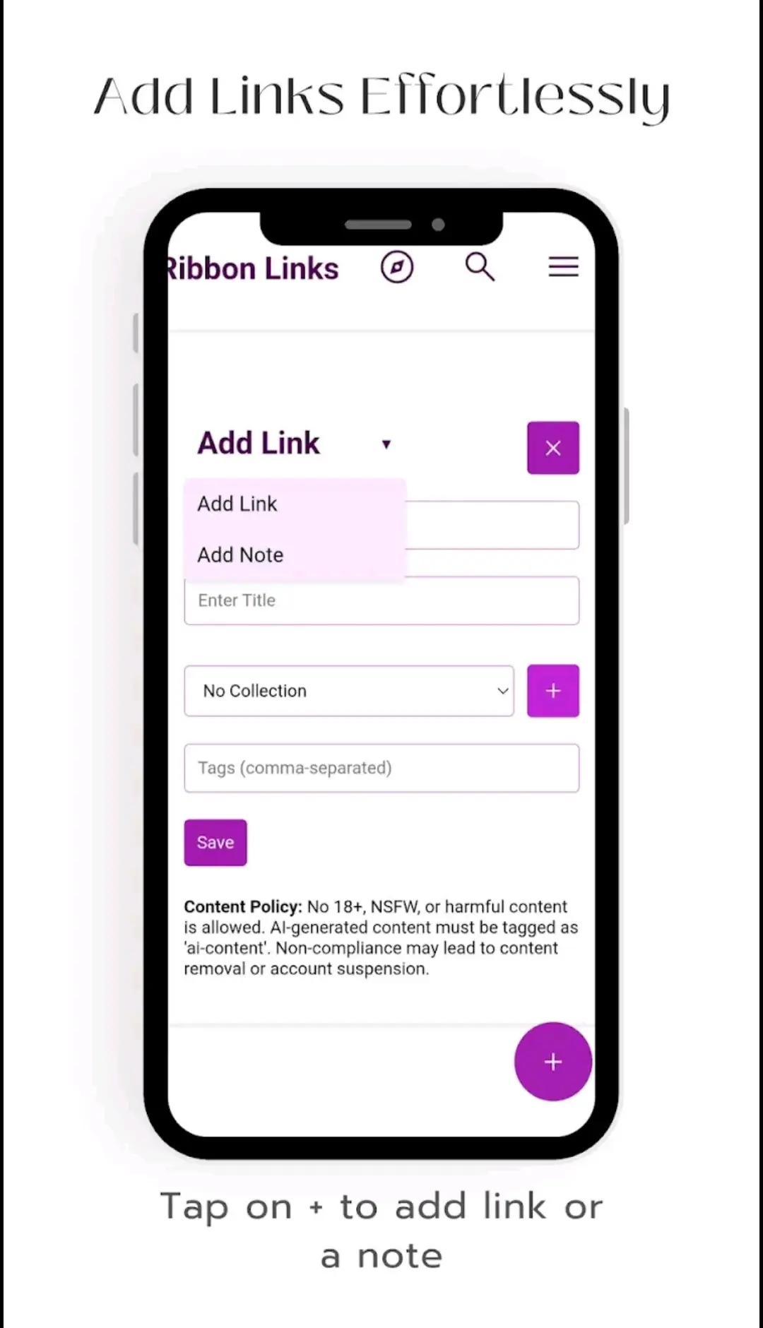 Screenshot 3 of Ribbon Links