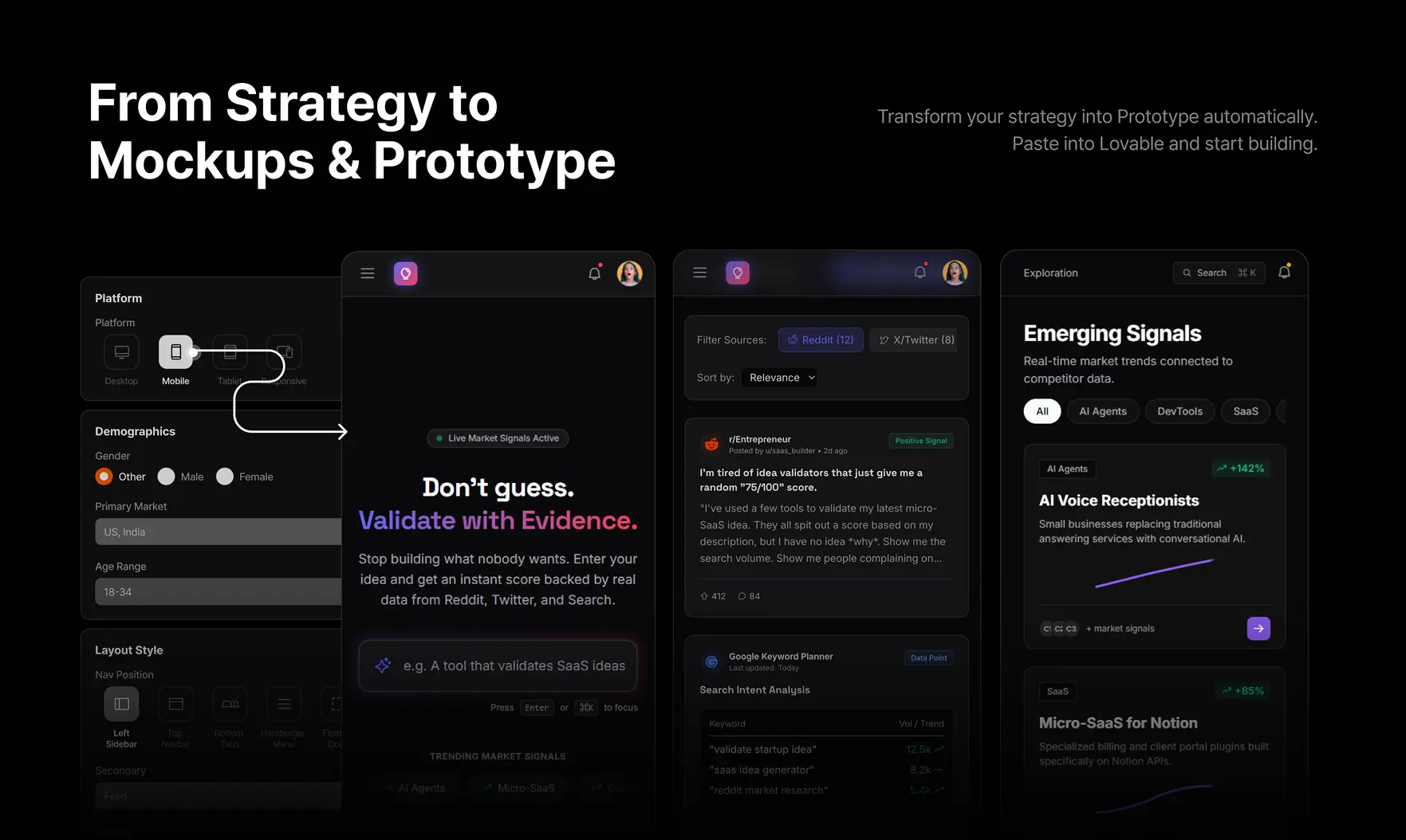 Screenshot 2 of AI Idea Browser