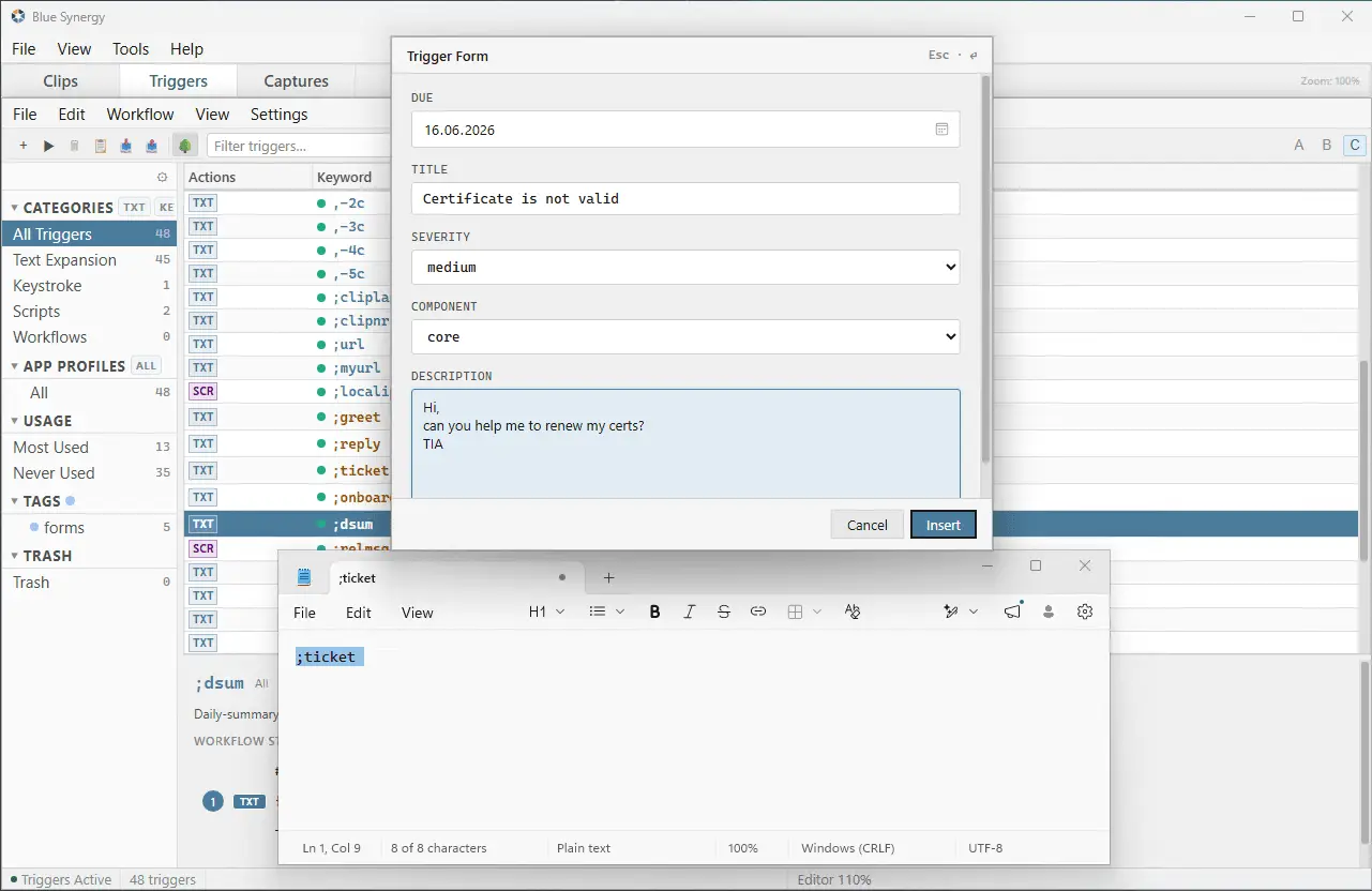 Screenshot 4 of Blue Synergy