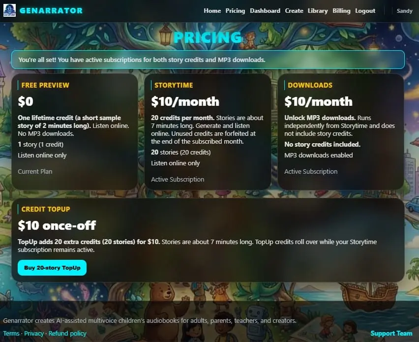 Screenshot 6 of Genarrator