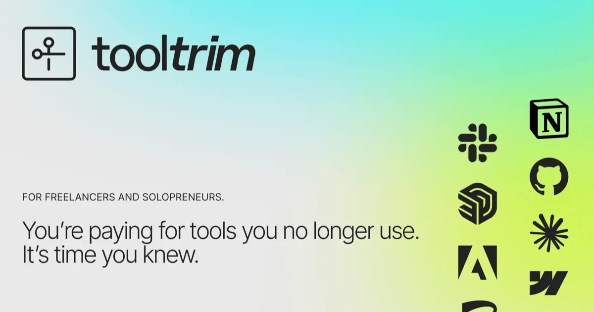 Screenshot 1 of ToolTrim