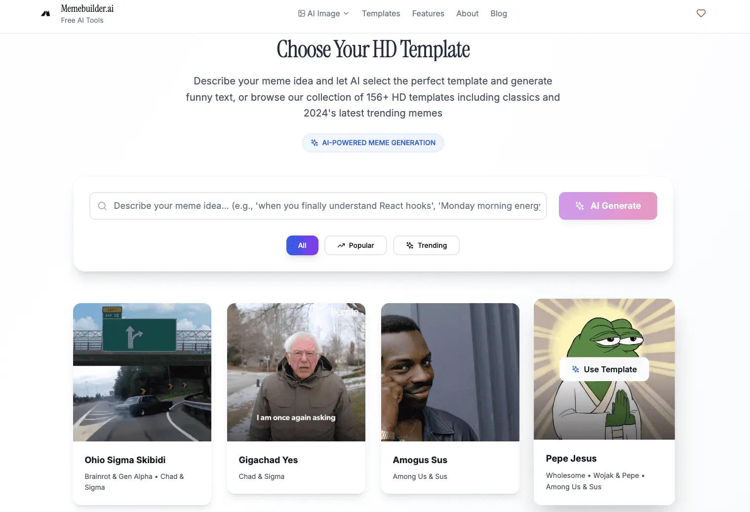 Screenshot 2 of Meme Builder AI