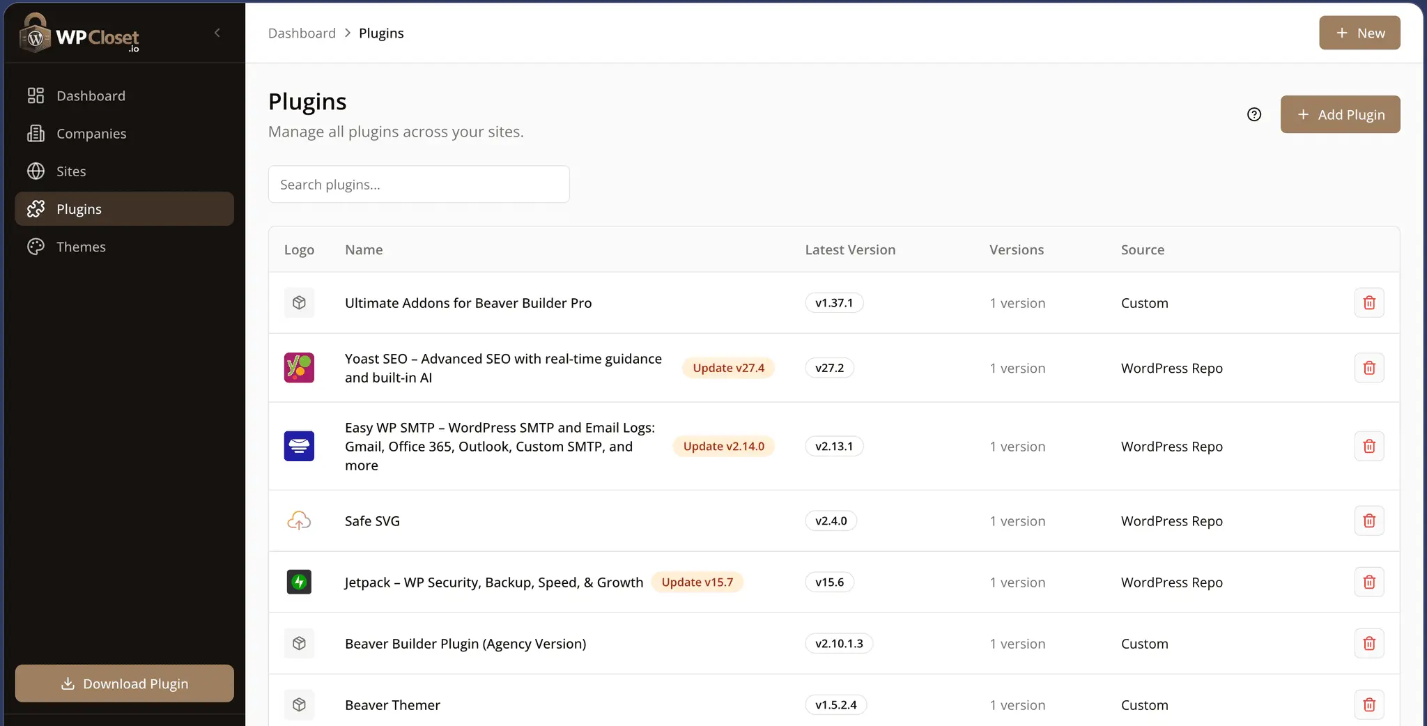 Screenshot 5 of WPCloset.io