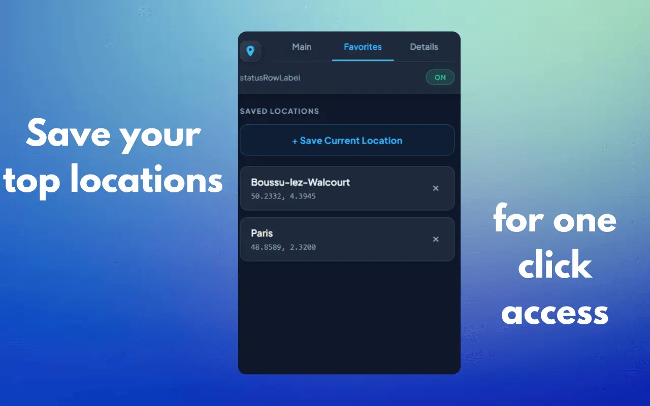 Screenshot 3 of Spoof Geolocation