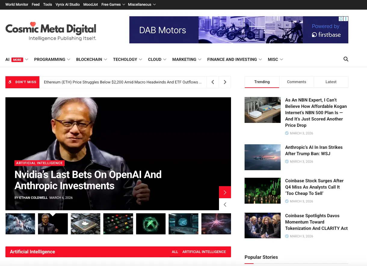 Screenshot 2 of Cosmic Meta Digital