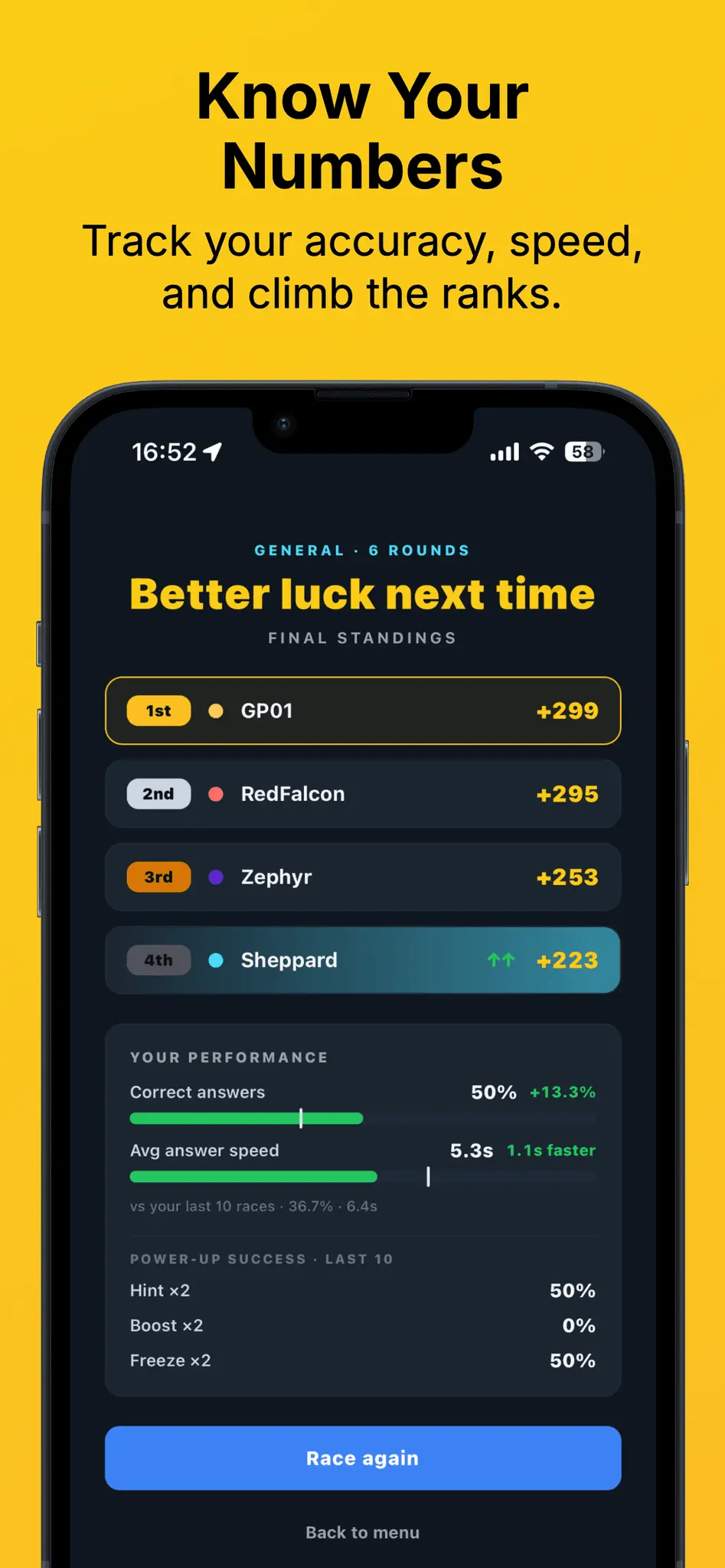Screenshot 3 of TriviaRacing: Knowledge Race