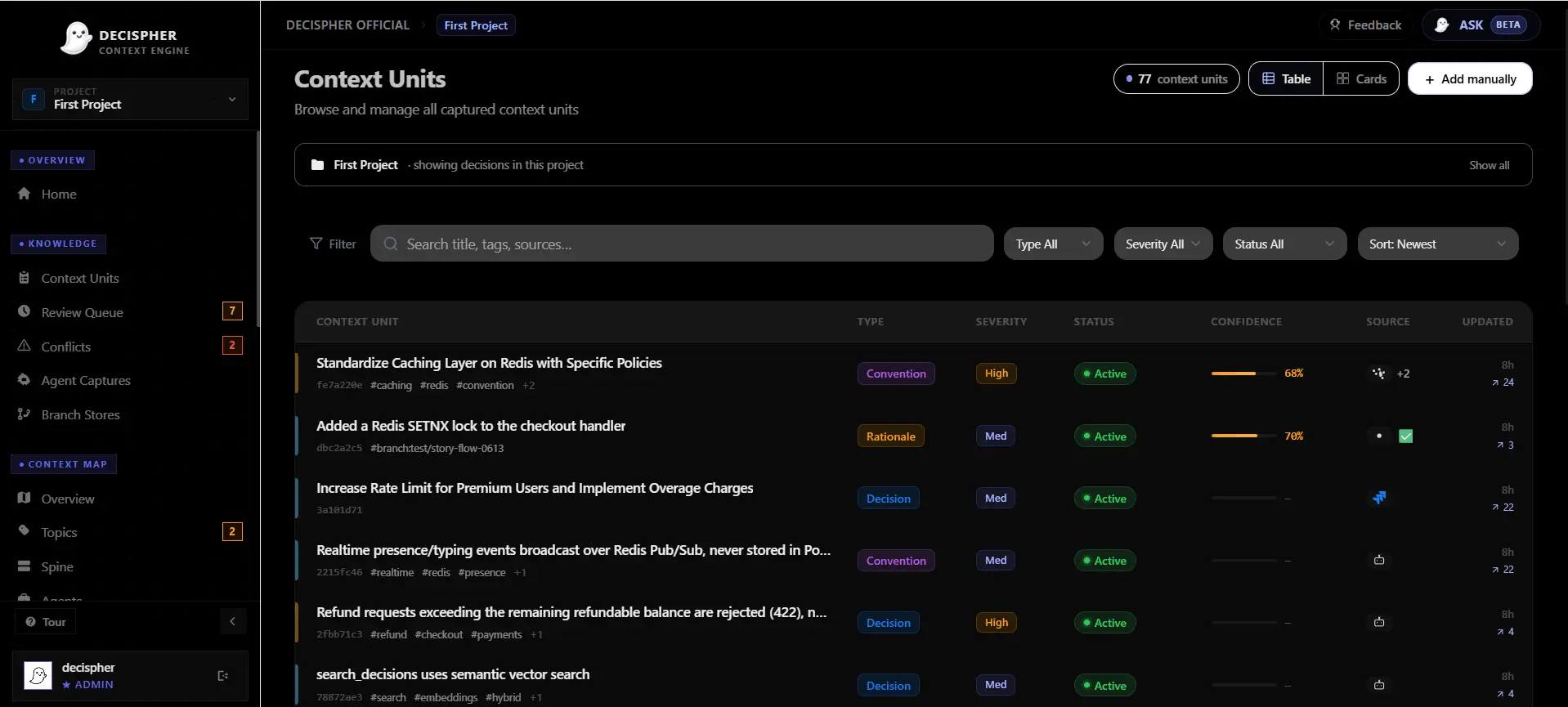 Screenshot 3 of Decispher