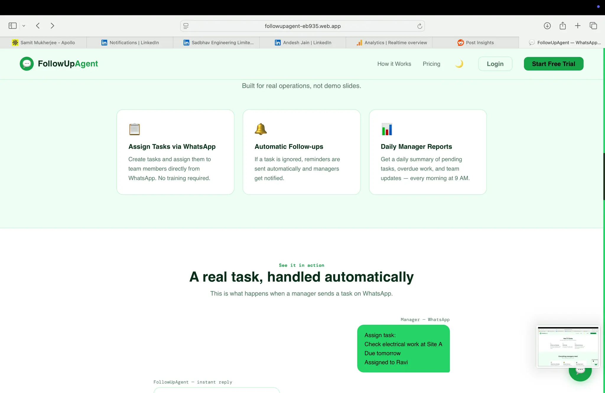 Screenshot 7 of FollowUpAgent