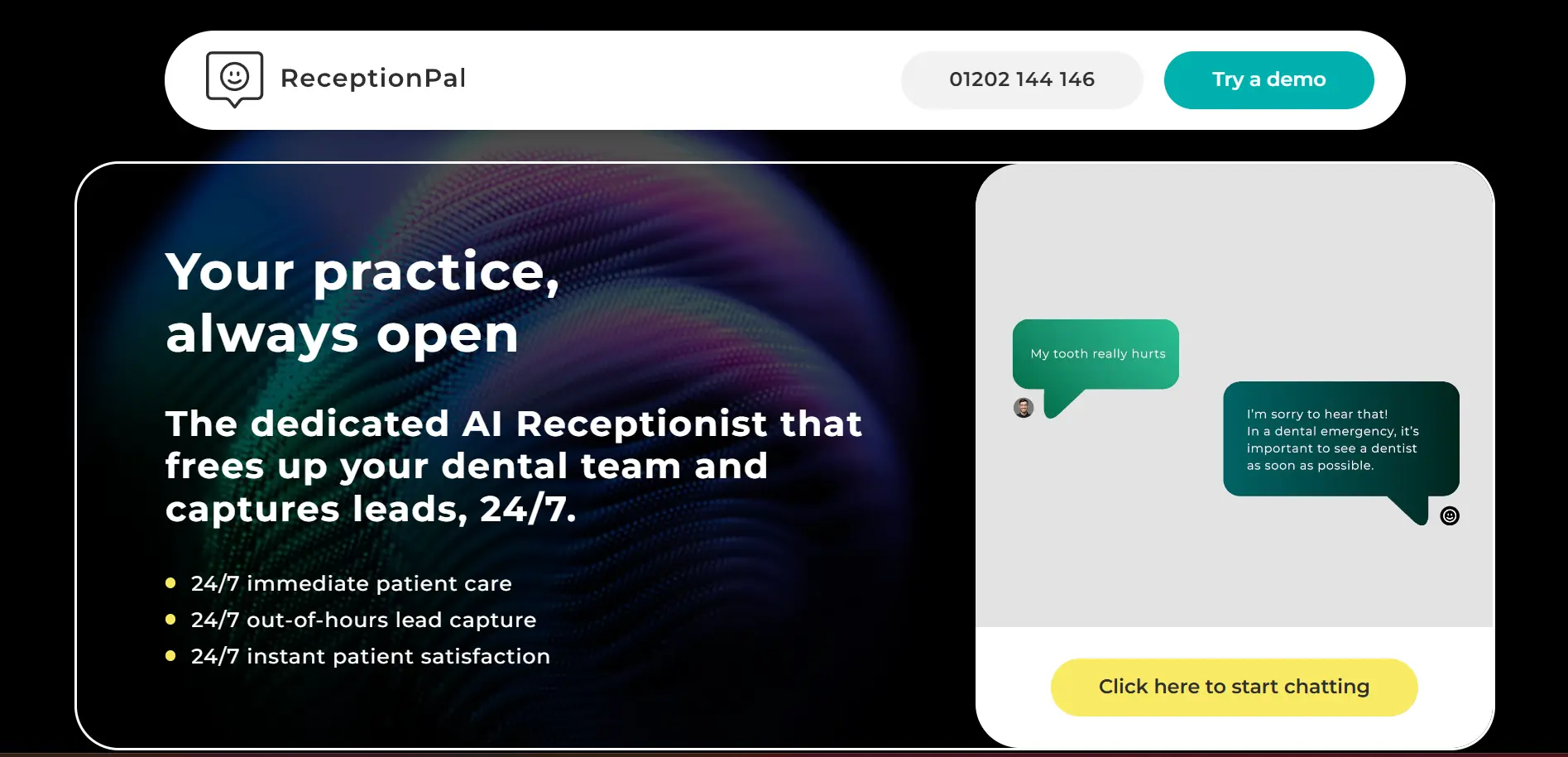 Screenshot 1 of  ReceptionPal