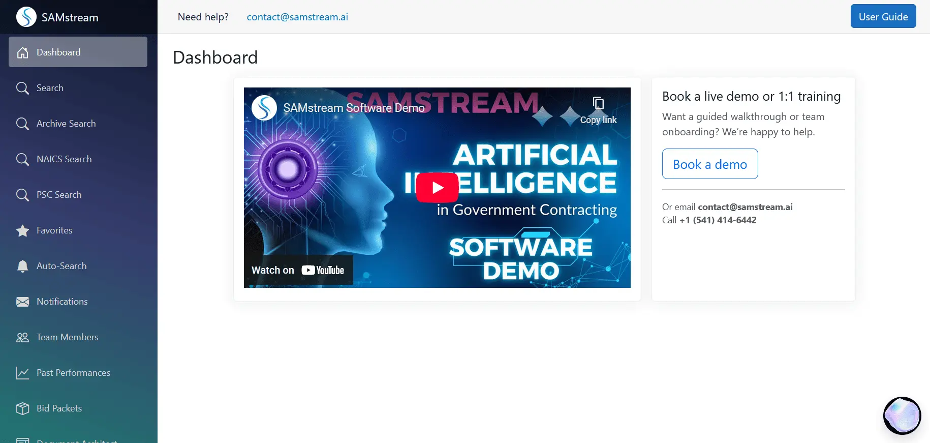 Screenshot 1 of SAMstream