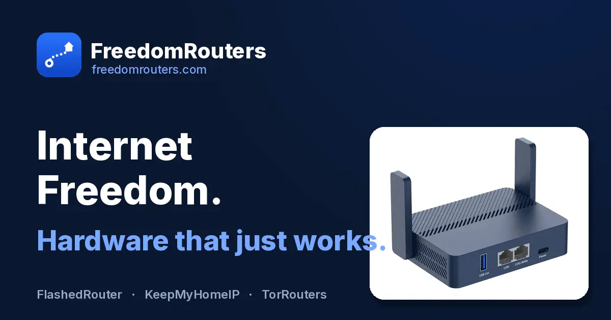 Screenshot 1 of FreedomRouters