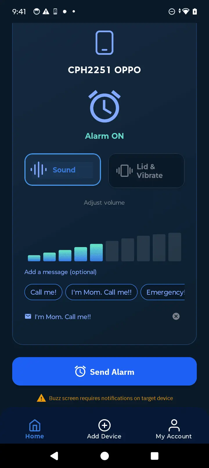 Screenshot 6 of Buzz My Phone