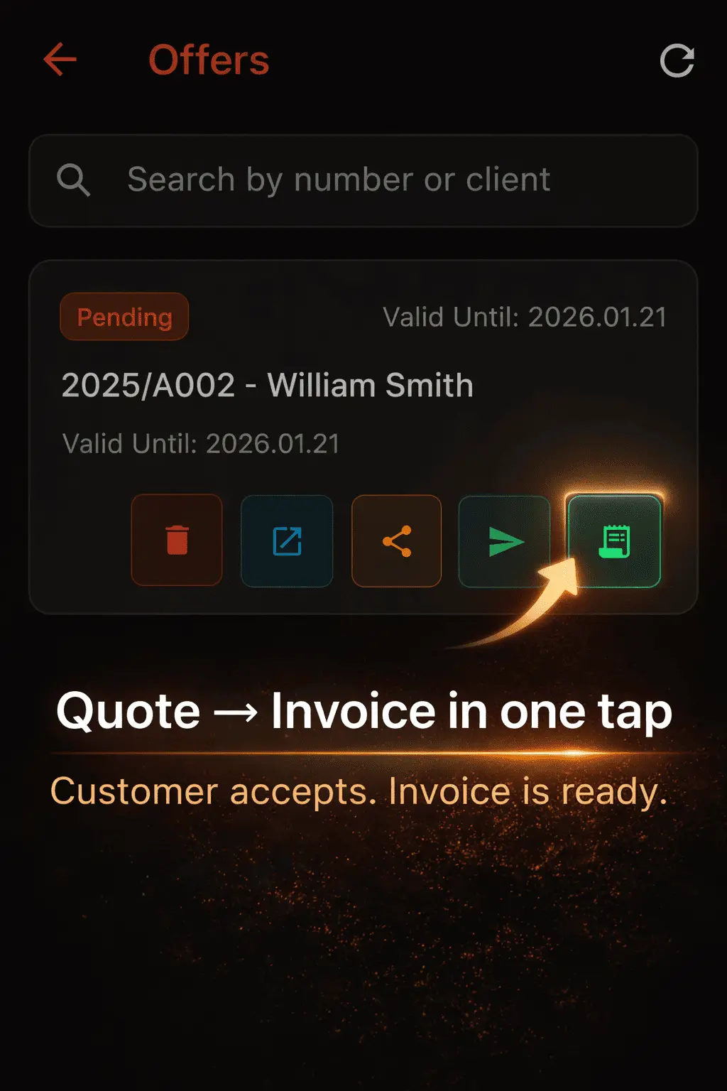 Screenshot 1 of Invoice Guru