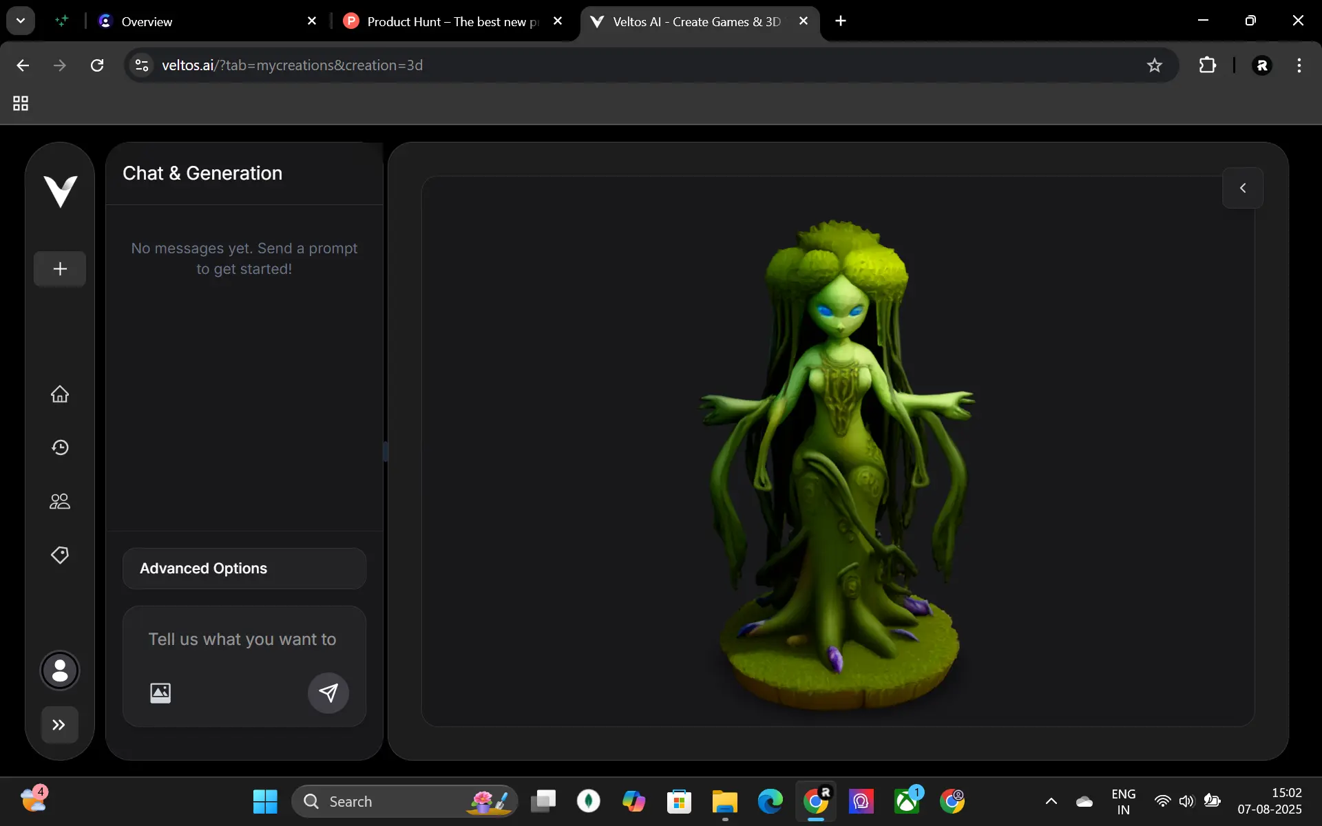 Screenshot 1 of Veltos.ai