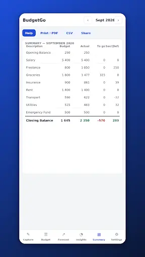 Screenshot 4 of BudgetGo