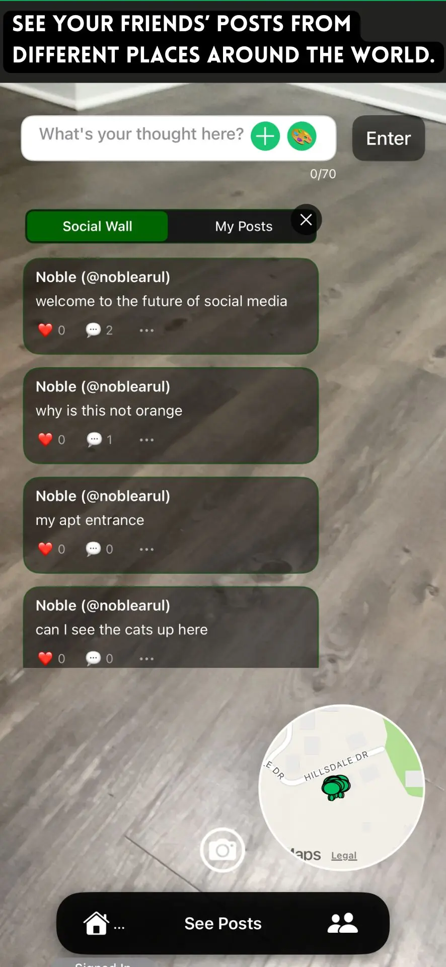 Screenshot 4 of Meden - the AR social media